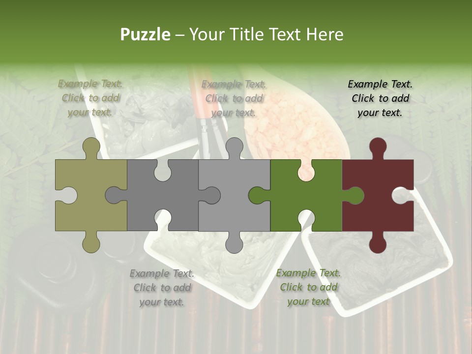 Healthy Setting Spoon PowerPoint Template