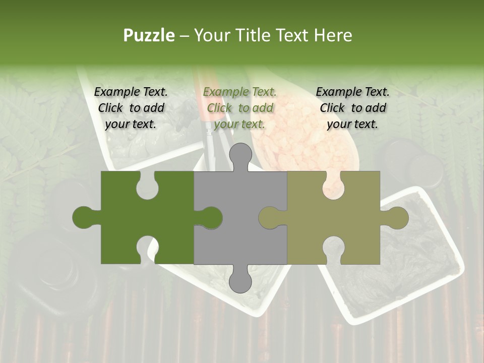 Healthy Setting Spoon PowerPoint Template