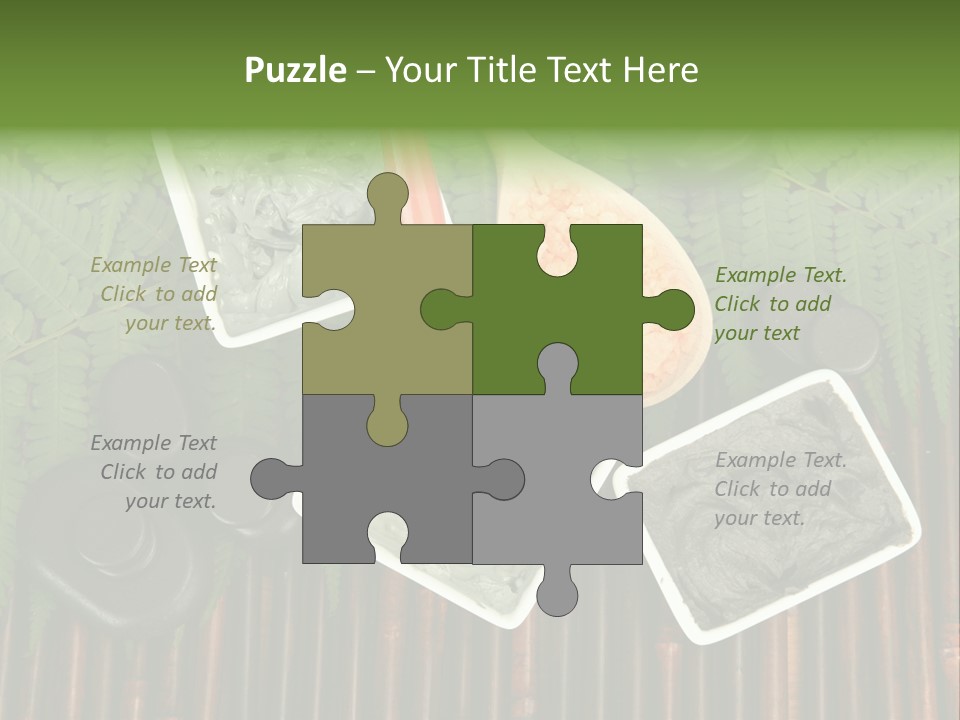 Healthy Setting Spoon PowerPoint Template