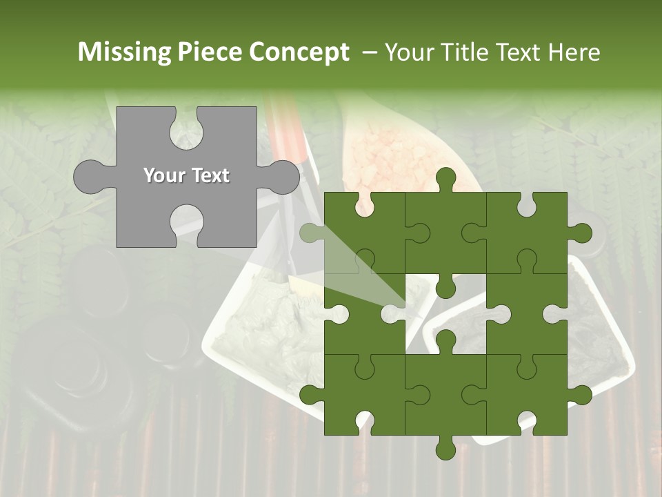 Healthy Setting Spoon PowerPoint Template