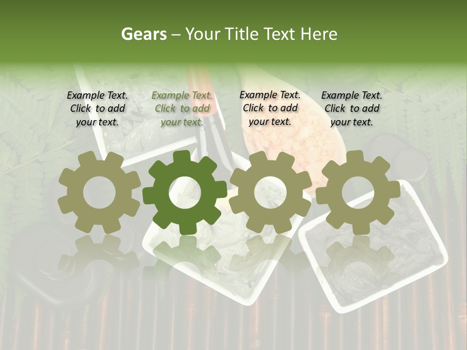 Healthy Setting Spoon PowerPoint Template