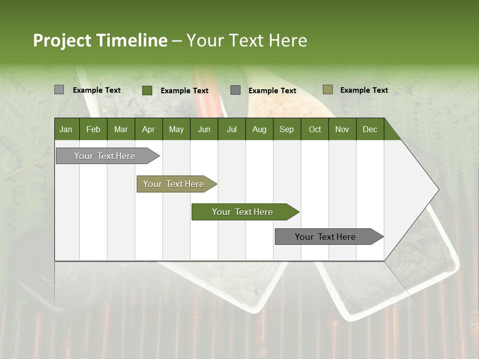 Healthy Setting Spoon PowerPoint Template
