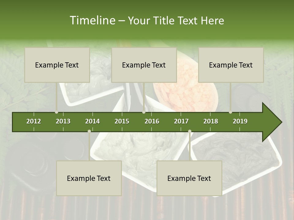 Healthy Setting Spoon PowerPoint Template