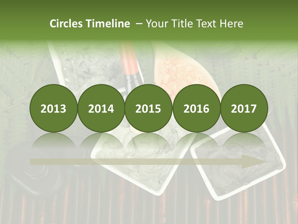 Healthy Setting Spoon PowerPoint Template