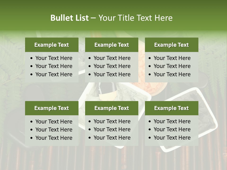 Healthy Setting Spoon PowerPoint Template