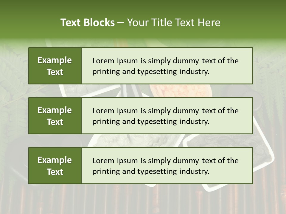 Healthy Setting Spoon PowerPoint Template