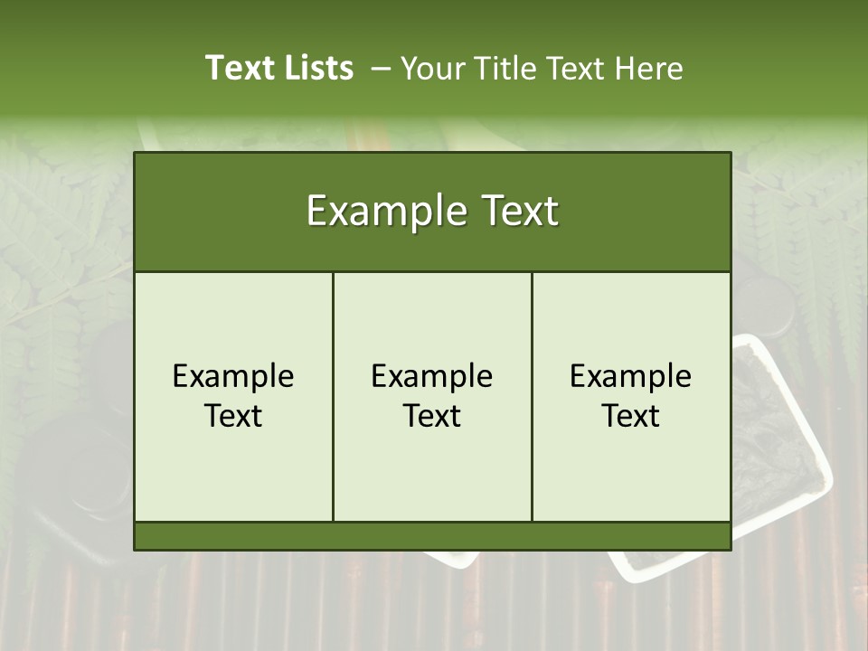 Healthy Setting Spoon PowerPoint Template