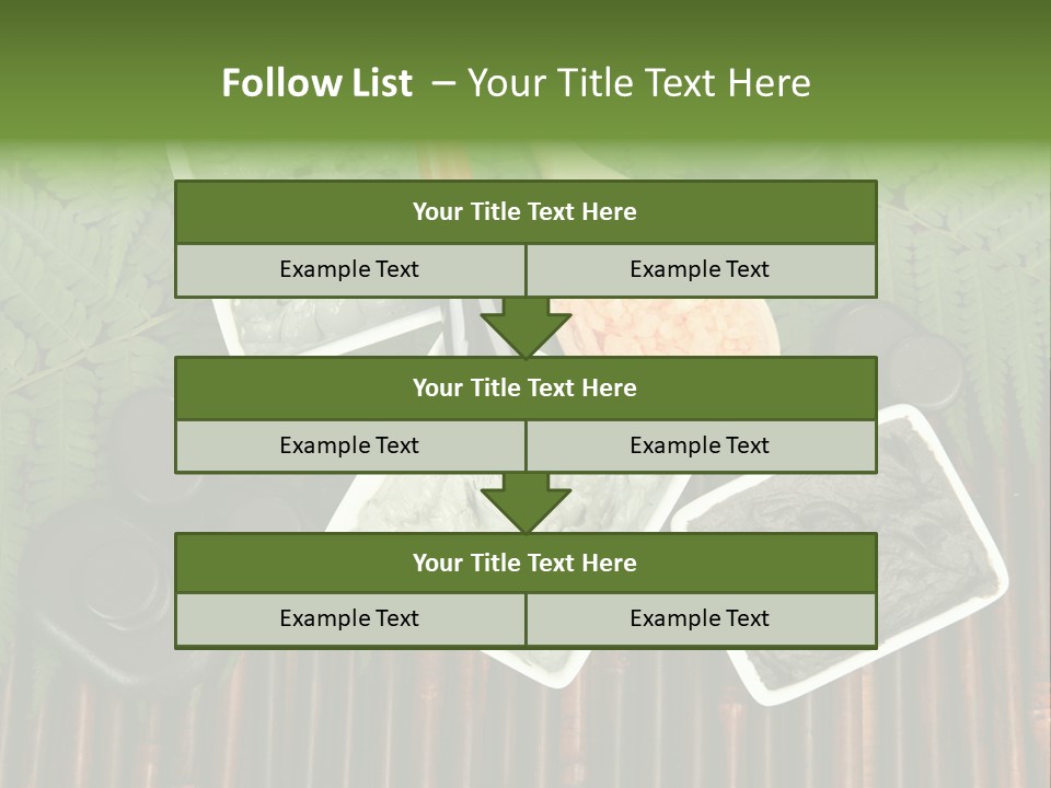 Healthy Setting Spoon PowerPoint Template