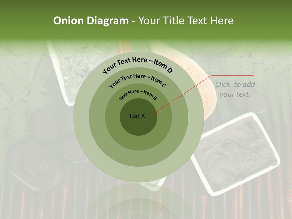 Healthy Setting Spoon PowerPoint Template