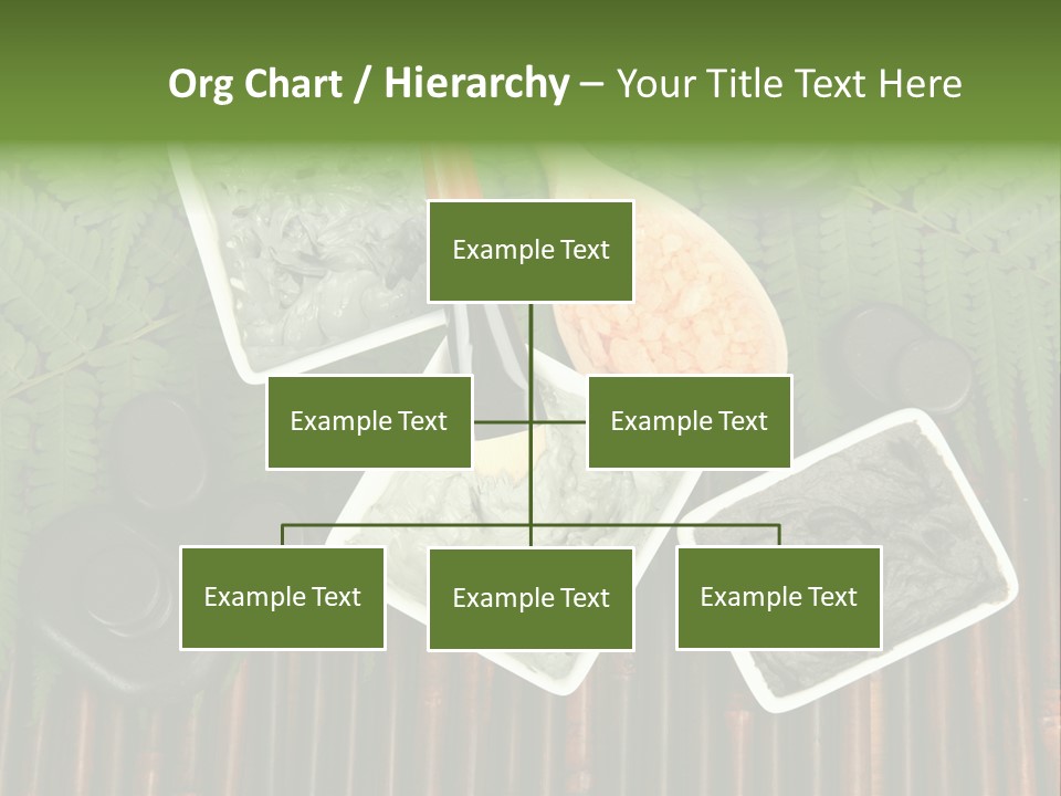 Healthy Setting Spoon PowerPoint Template