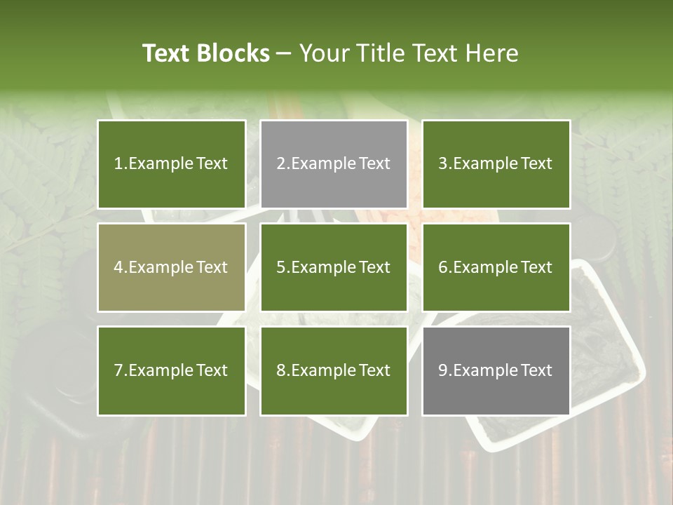Healthy Setting Spoon PowerPoint Template