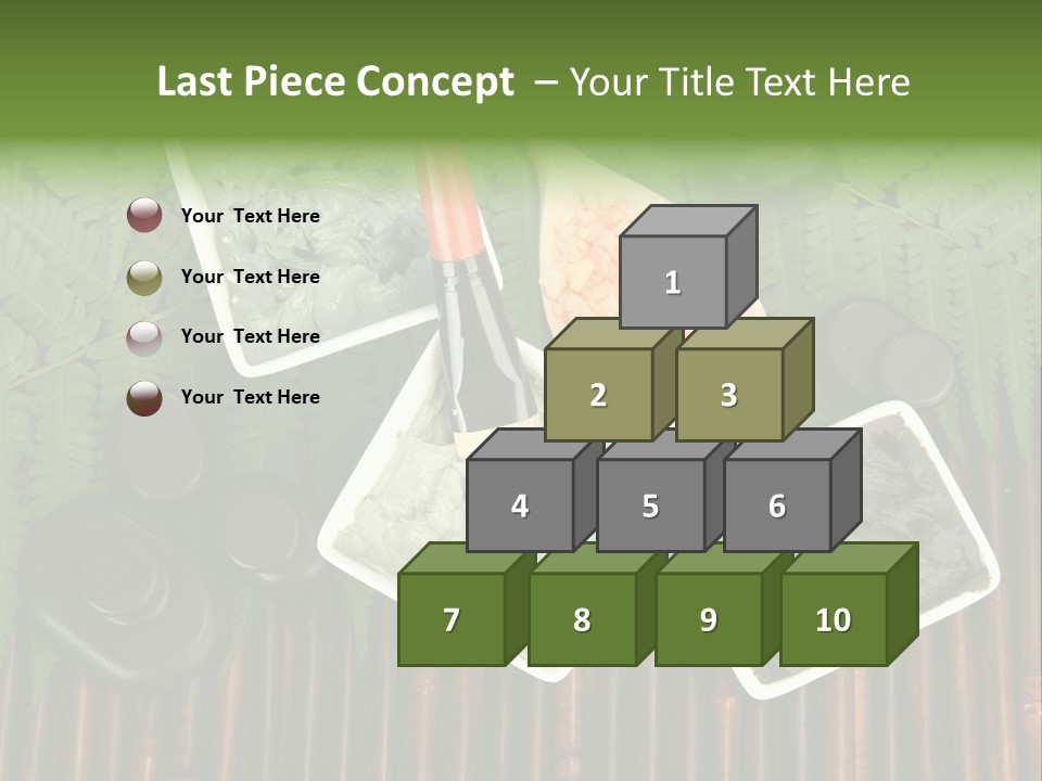 Healthy Setting Spoon PowerPoint Template
