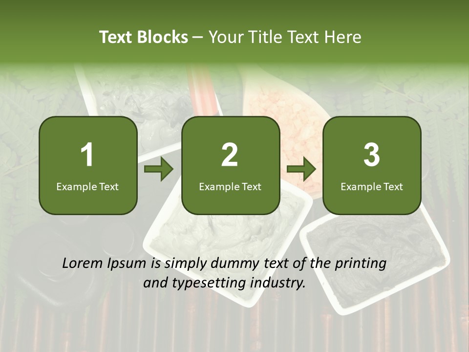 Healthy Setting Spoon PowerPoint Template