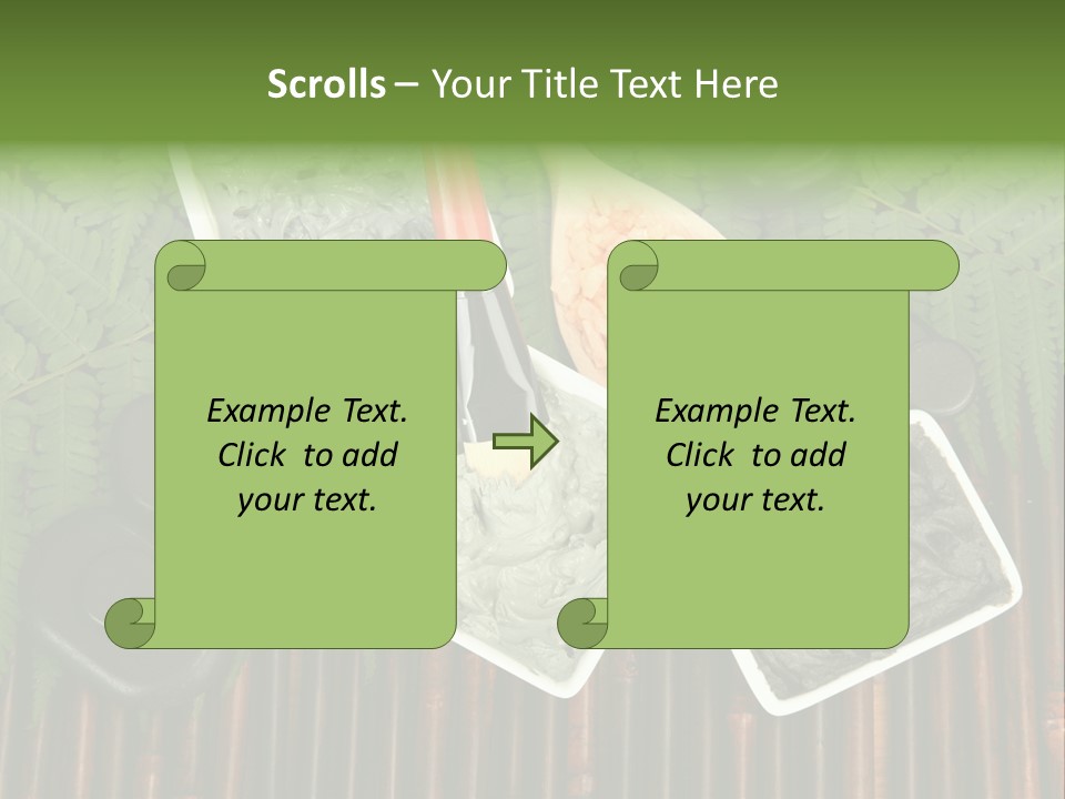 Healthy Setting Spoon PowerPoint Template