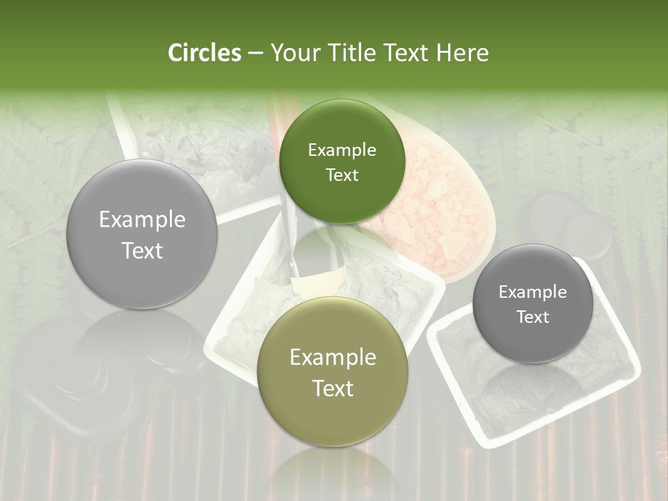 Healthy Setting Spoon PowerPoint Template