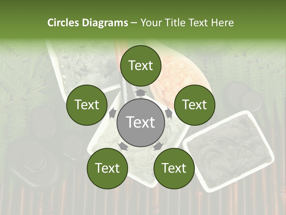 Healthy Setting Spoon PowerPoint Template