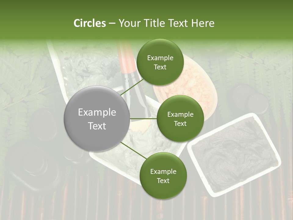 Healthy Setting Spoon PowerPoint Template