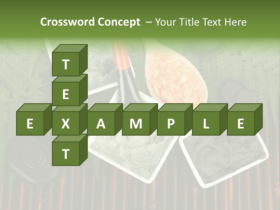 Healthy Setting Spoon PowerPoint Template