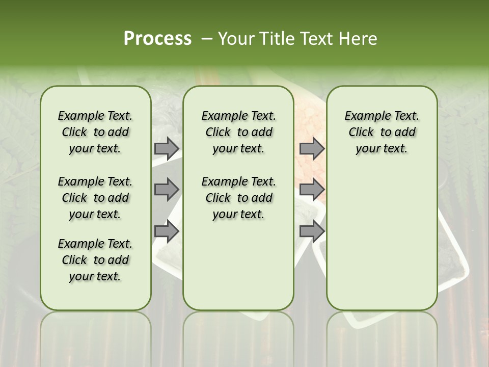 Healthy Setting Spoon PowerPoint Template