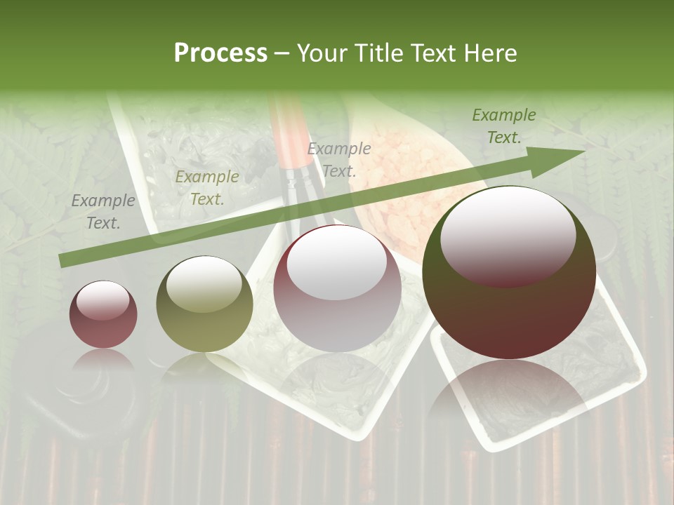 Healthy Setting Spoon PowerPoint Template