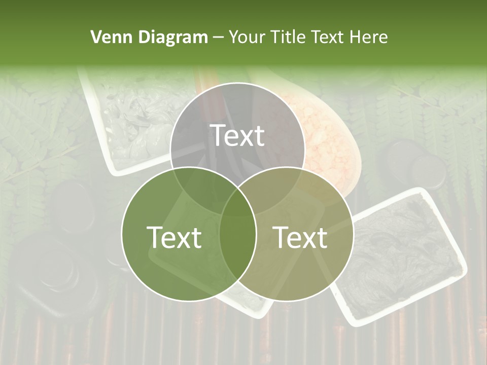Healthy Setting Spoon PowerPoint Template