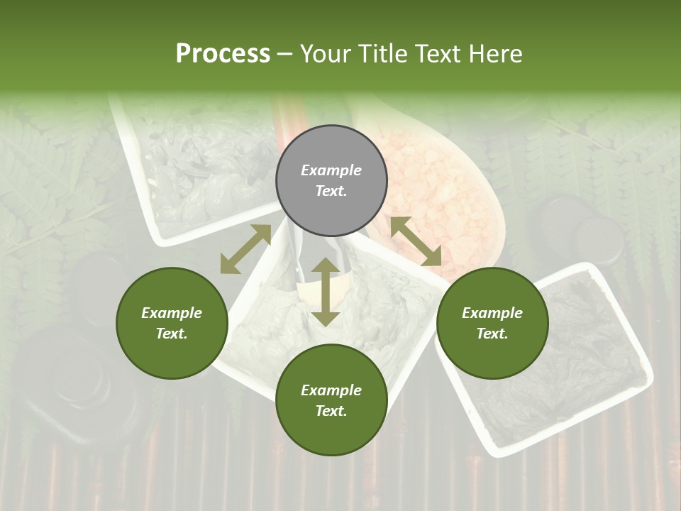 Healthy Setting Spoon PowerPoint Template