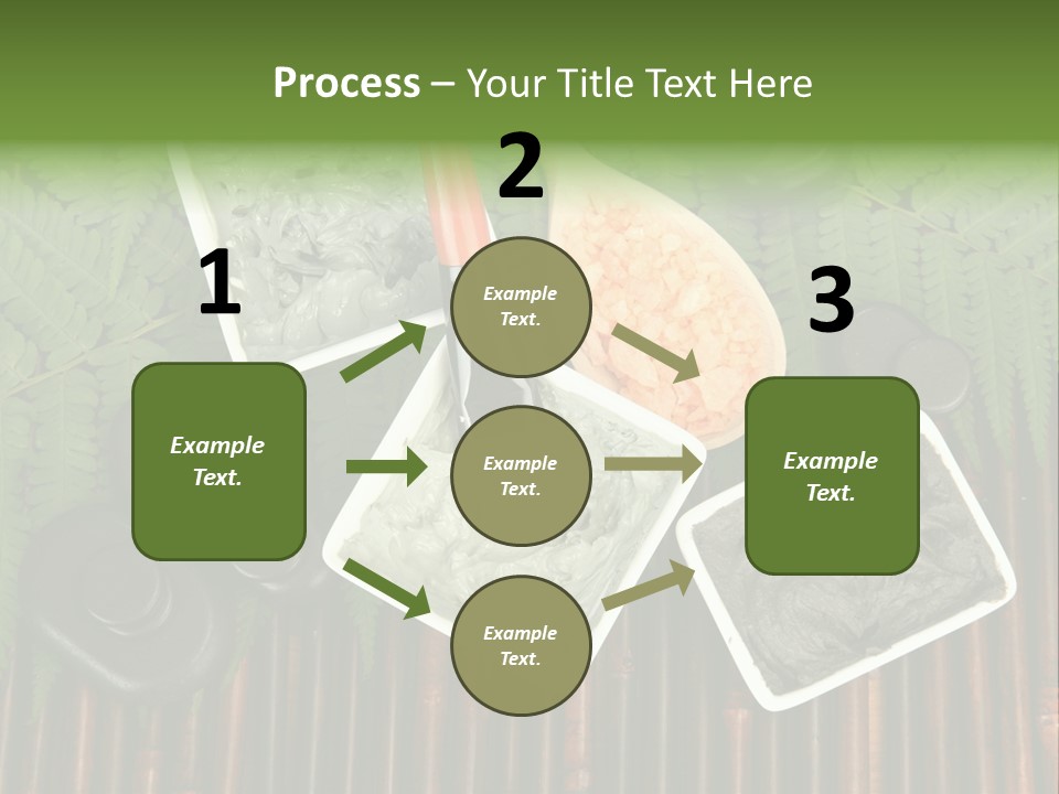 Healthy Setting Spoon PowerPoint Template