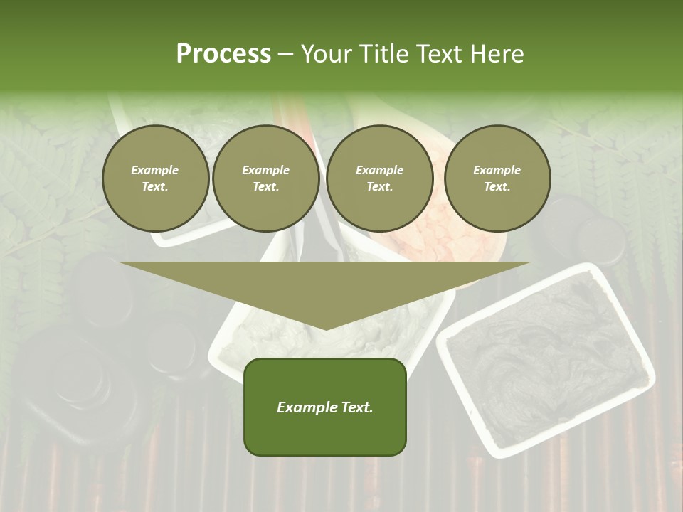 Healthy Setting Spoon PowerPoint Template