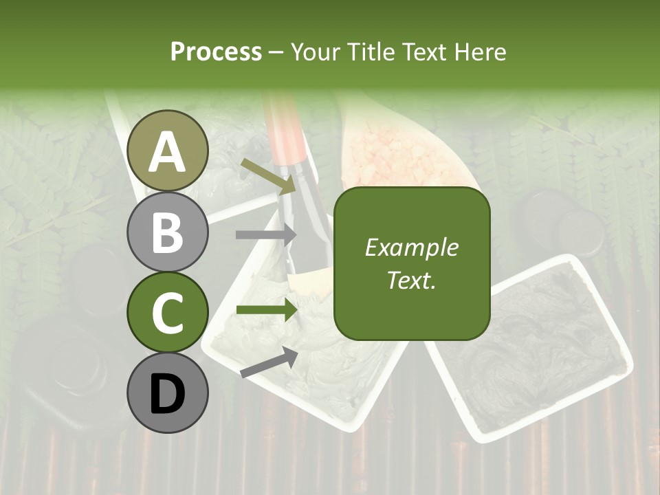 Healthy Setting Spoon PowerPoint Template