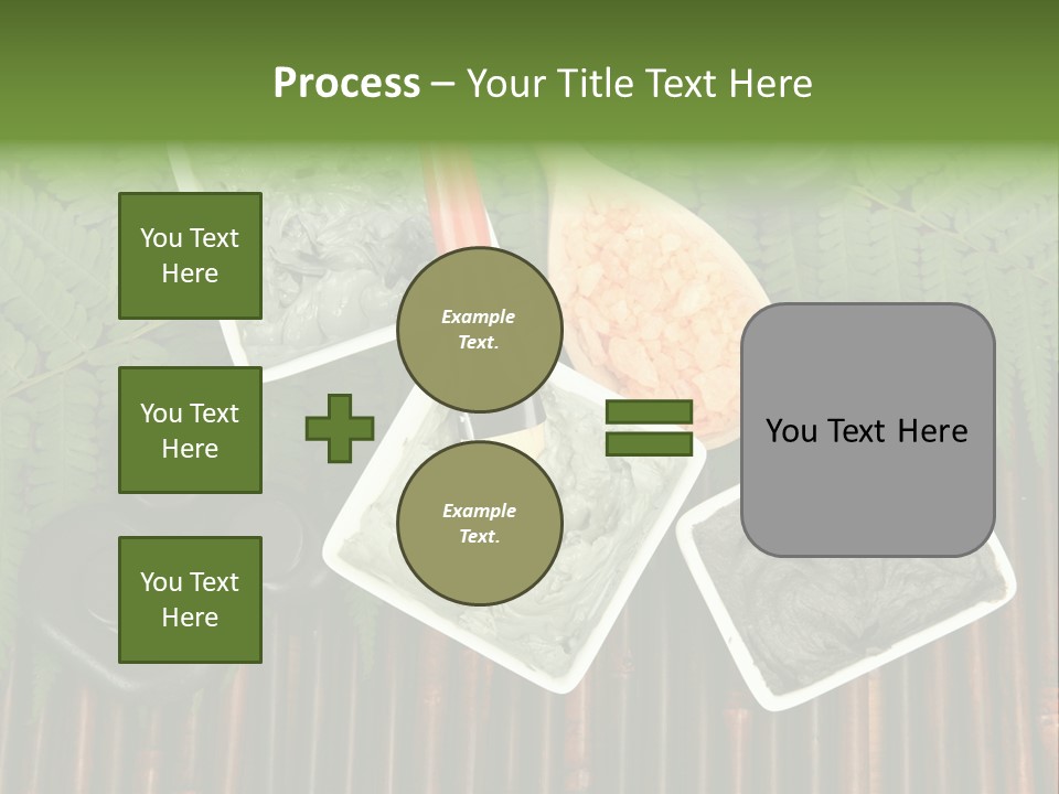 Healthy Setting Spoon PowerPoint Template