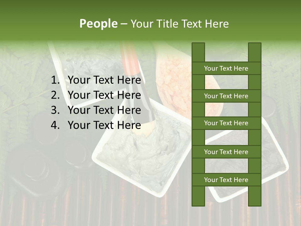 Healthy Setting Spoon PowerPoint Template