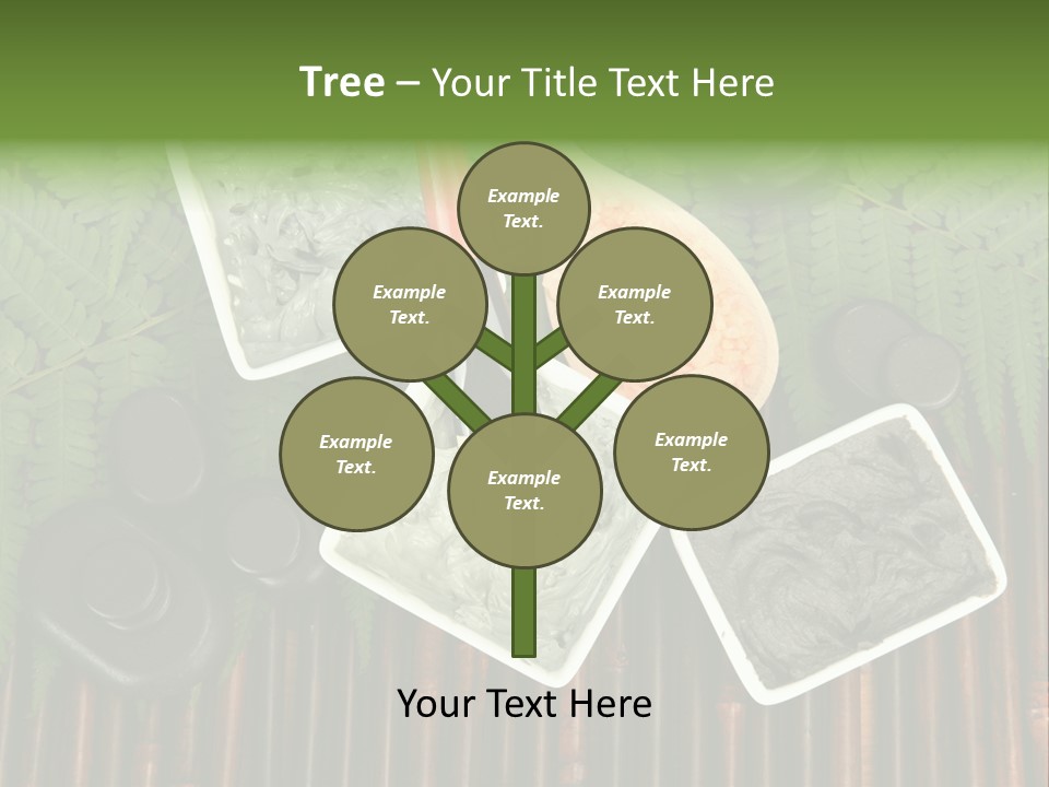 Healthy Setting Spoon PowerPoint Template
