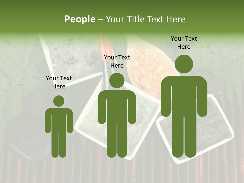 Healthy Setting Spoon PowerPoint Template