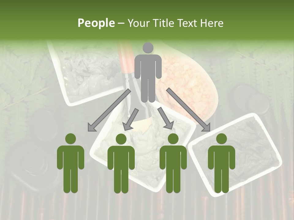 Healthy Setting Spoon PowerPoint Template