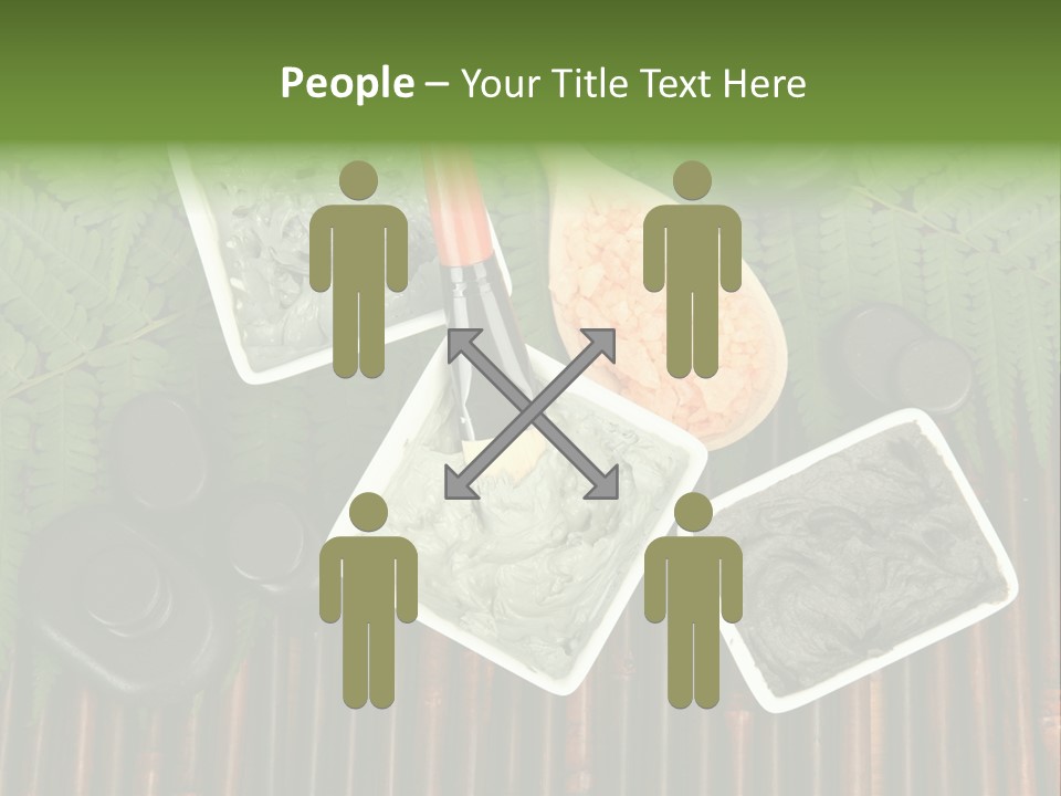 Healthy Setting Spoon PowerPoint Template