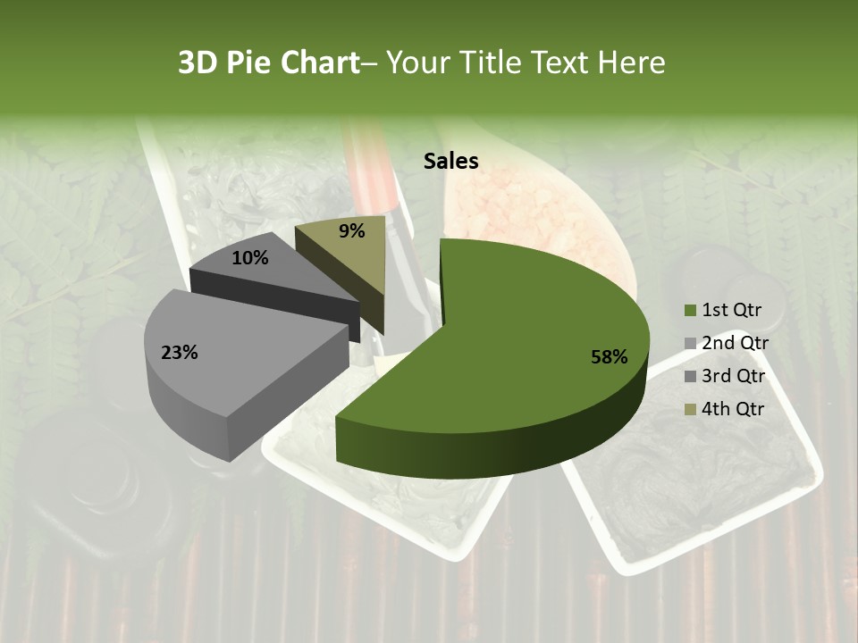 Healthy Setting Spoon PowerPoint Template