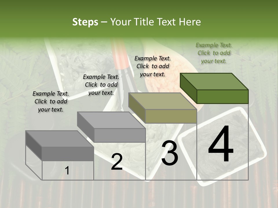 Healthy Setting Spoon PowerPoint Template