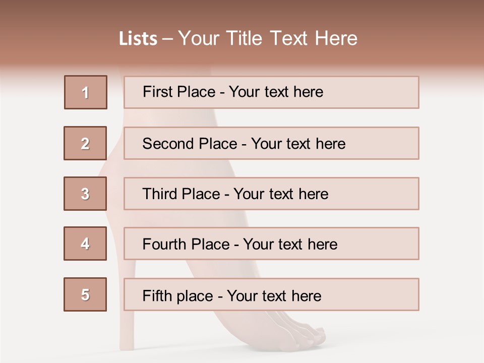 People Bare Elegant PowerPoint Template