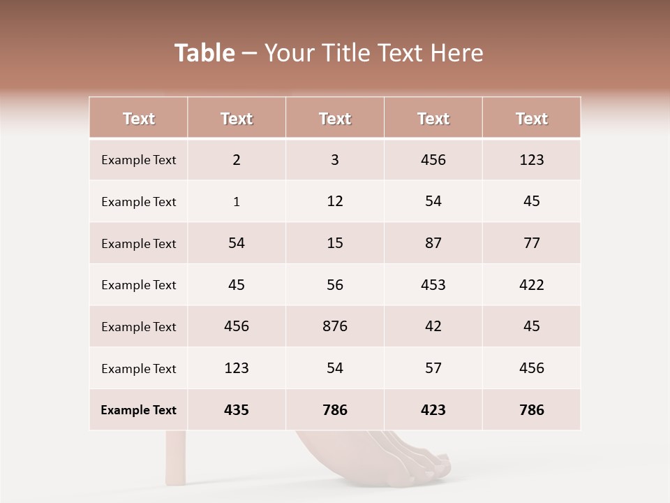 People Bare Elegant PowerPoint Template