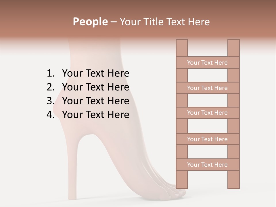 People Bare Elegant PowerPoint Template