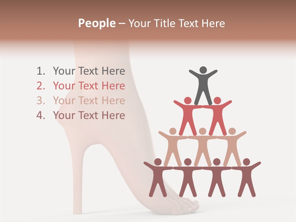 People Bare Elegant PowerPoint Template