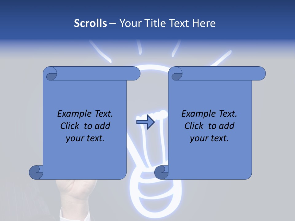Light Imagination Shiny PowerPoint Template