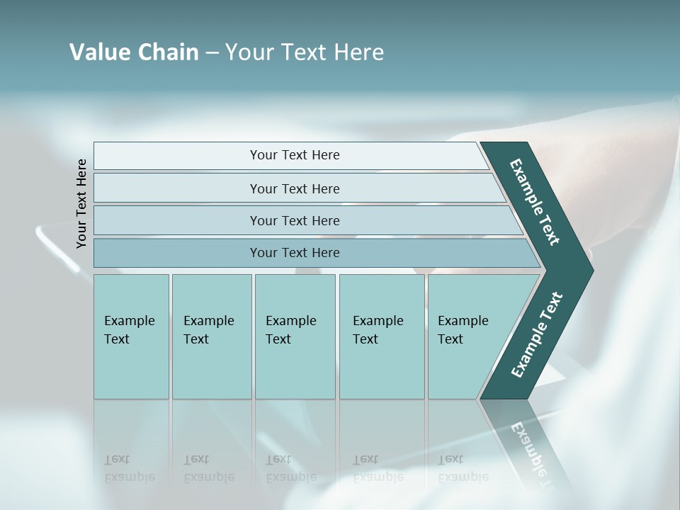 Adult Showing Object PowerPoint Template