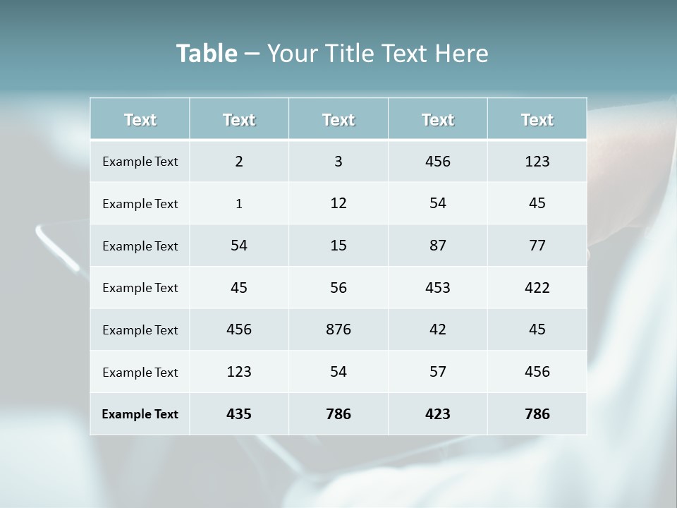 Adult Showing Object PowerPoint Template