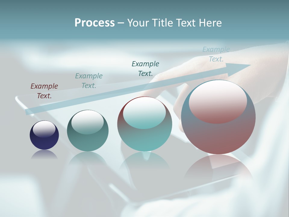 Adult Showing Object PowerPoint Template