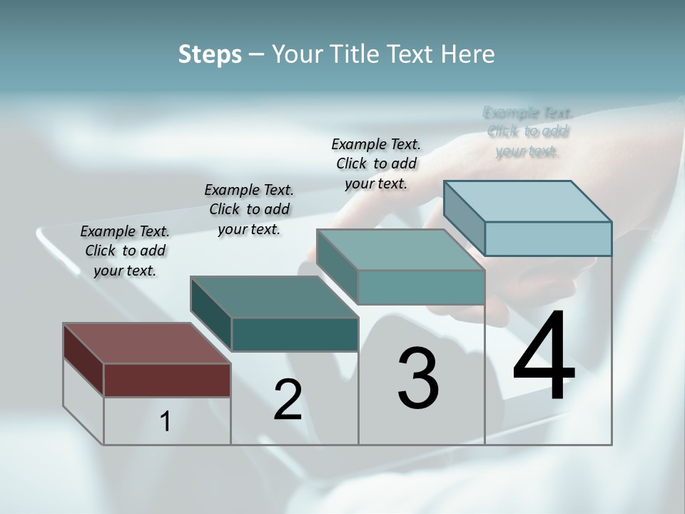 Adult Showing Object PowerPoint Template