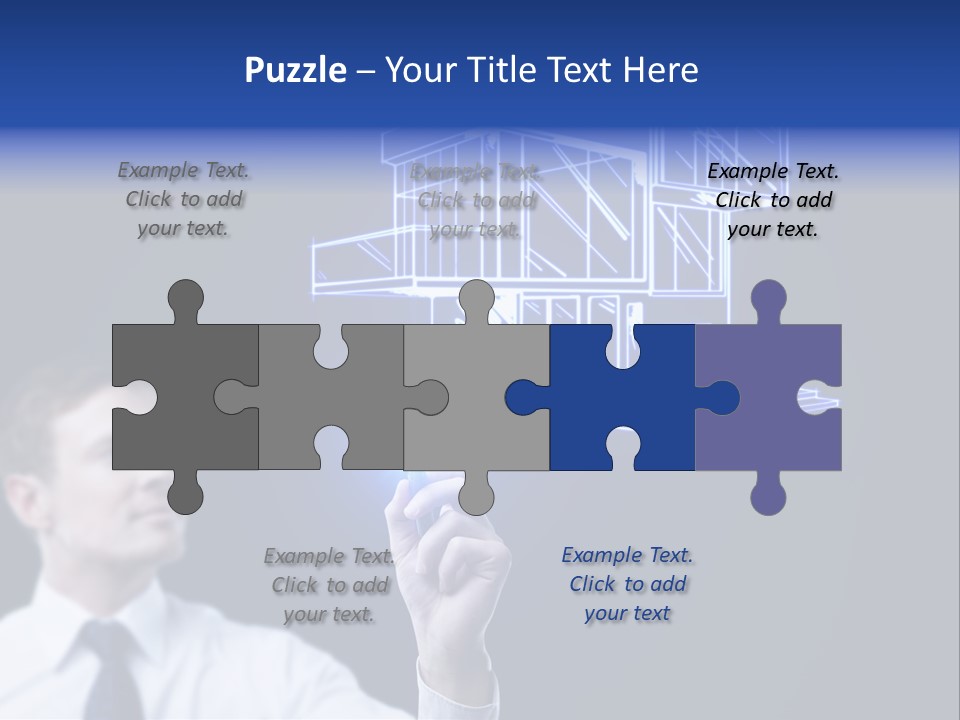 Sketch Plan Male PowerPoint Template