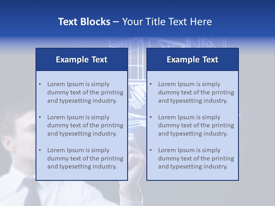 Sketch Plan Male PowerPoint Template
