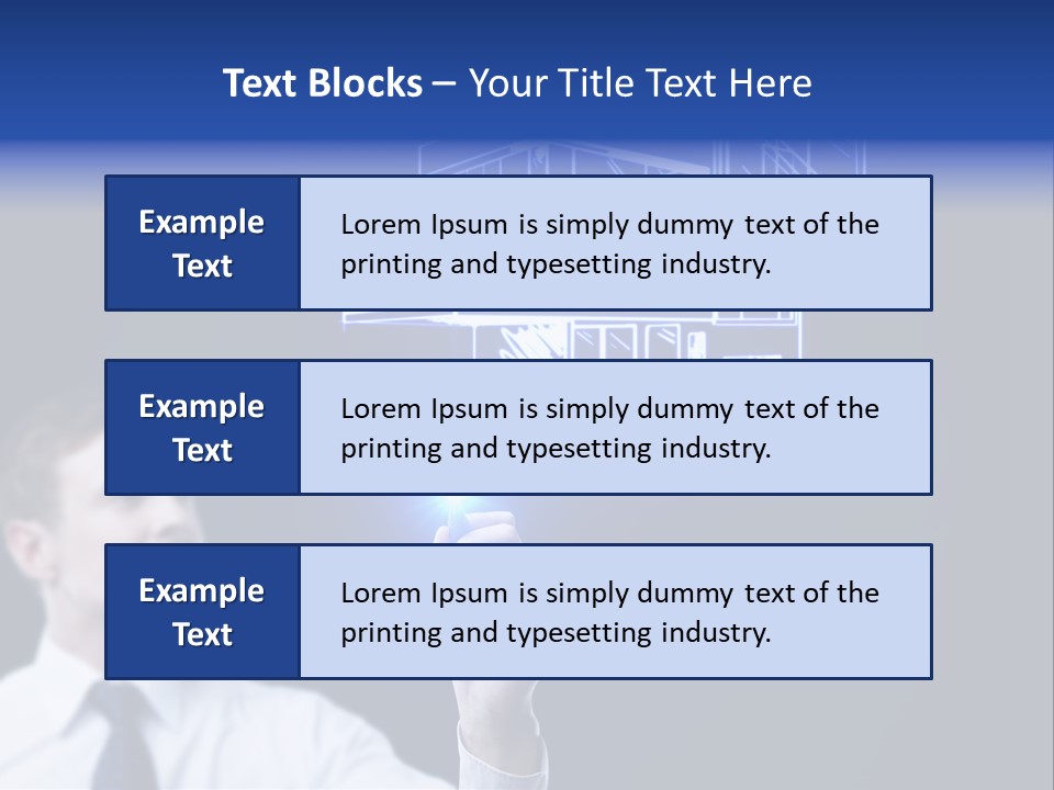 Sketch Plan Male PowerPoint Template