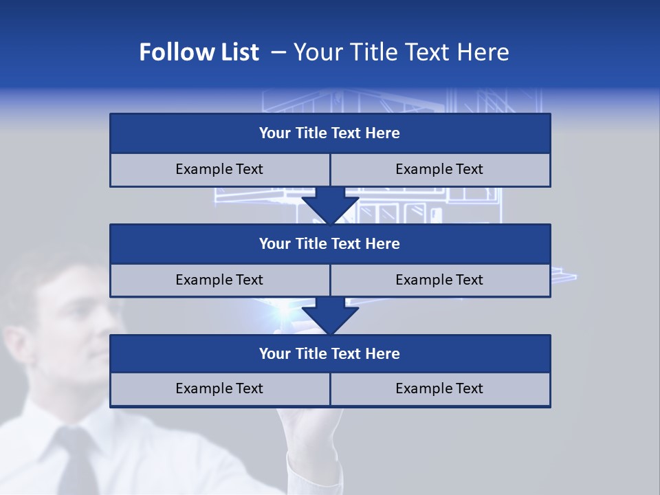 Sketch Plan Male PowerPoint Template